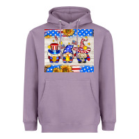 Lavender American gnomes Heavyweight Hoodie - AdoDesignShop