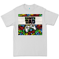 Dove Grey gamer dad Premium Tee - TumblerDesignByShophia