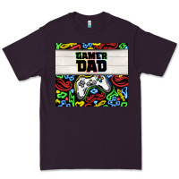 Plum gamer dad Premium Tee - TumblerDesignByShophia