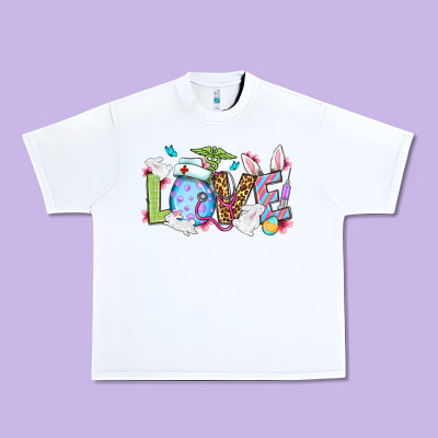 Love Nurse Easter Urban Heavy Tee Designed By Oliviacreatesart