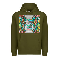 Army Green easter mom Premium Hoodie - CowhideDigitalArt