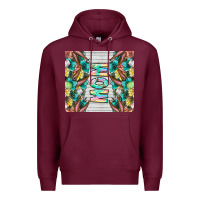 Burgundy easter mom Premium Hoodie - CowhideDigitalArt