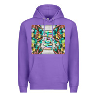 Purple easter mom Premium Hoodie - CowhideDigitalArt