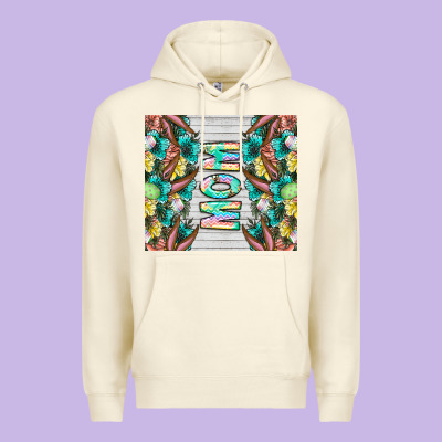 Easter Mom Premium Hoodie Designed By Cowhidedigitalart