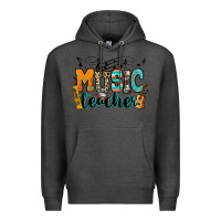 Charcoal Heather music teacher Premium Hoodie - RanaPortraitStore