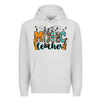 Dove Grey music teacher Premium Hoodie - RanaPortraitStore