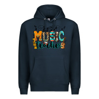Navy music teacher Premium Hoodie - RanaPortraitStore