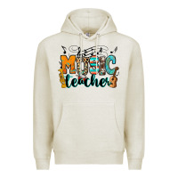 Oatmeal Heather music teacher Premium Hoodie - RanaPortraitStore