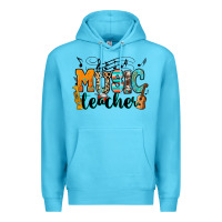 Ocean Blue music teacher Premium Hoodie - RanaPortraitStore