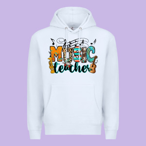 Music Teacher Premium Hoodie Designed By Ranaportraitstore