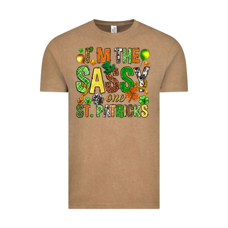 I'm The Sassy One St. Patrick's Vintage Tee by HowdyJamesFarm | Teevron