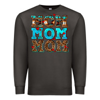 Smoke mom mom mom Premium Sweatshirt - AdoDesignShop
