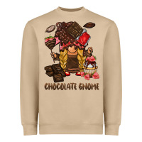 Mushroom chocolate gnome Heavyweight Sweatshirt - BarkalooDesign