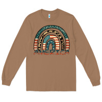 Toasted Coconut America rainbow Long Sleeve Tee - FaDigitalArtStudio