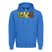 True Royal love avocado Zipper Hoodie - BarkalooDesign
