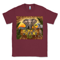 Burgundy safari life Classic Tee - TumblerDesignByShophia