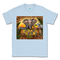 Dusty Blue safari life Classic Tee - TumblerDesignByShophia