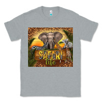 Heather Grey safari life Classic Tee - TumblerDesignByShophia