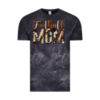 Cloud Black football mom Vintage Tee - Jasminsmagicworld
