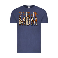 Vintage Denim football mom Vintage Tee - Jasminsmagicworld