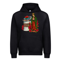 Black our lady of guadalupe coffee Urban Hoodie - JahusDesignShop