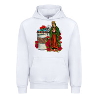 White our lady of guadalupe coffee Urban Hoodie - JahusDesignShop