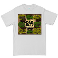 Dove Grey dad daily affirmations Premium Tee - TumblerDesignByShophia