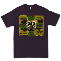 Plum dad daily affirmations Premium Tee - TumblerDesignByShophia