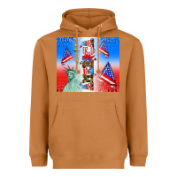 Meerkat american flag  and america Heavyweight Hoodie - AdoDesignShop
