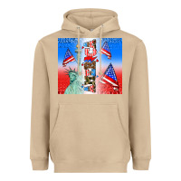 Mushroom american flag  and america Heavyweight Hoodie - AdoDesignShop