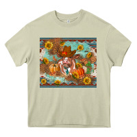 Mossy Fall heifer cow Heavy Core Tee - RanaPortraitStore