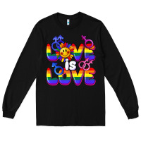 Black Love is love Long Sleeve Tee - FaDigitalArtStudio