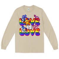 Mushroom Love is love Long Sleeve Tee - FaDigitalArtStudio