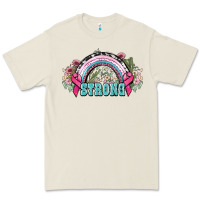Bone Strong Cancer rainbow Cancer Awareness Premium Tee - HowdyJamesFarm
