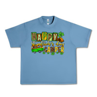 Pebble Blue St. Patrick's Happy St. Patrick's Day camper Urban Heavy Tee - OliviaCreatesArt
