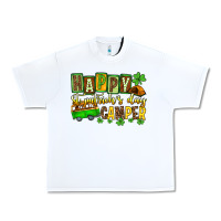 White St. Patrick's Happy St. Patrick's Day camper Urban Heavy Tee - OliviaCreatesArt