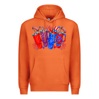 Carrot american obsessive cup Premium Hoodie - CowhideDigitalArt