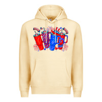 Pina Colada american obsessive cup Premium Hoodie - CowhideDigitalArt