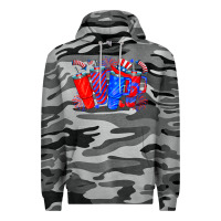 Slate Camo american obsessive cup Premium Hoodie - CowhideDigitalArt