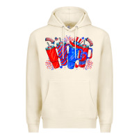 Tofu american obsessive cup Premium Hoodie - CowhideDigitalArt