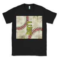 Black dirty baseball Classic Tee - TumblerDesignByShophia