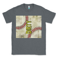 Charcoal Heather dirty baseball Classic Tee - TumblerDesignByShophia