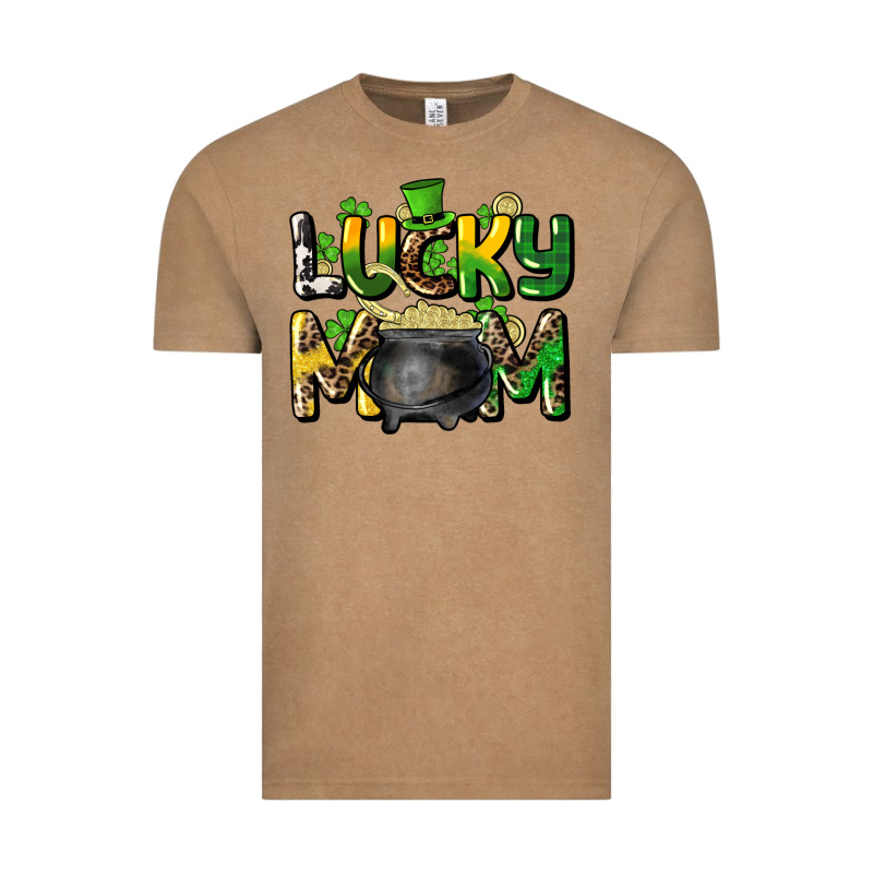 Lucky Mom St. Patrick's Vintage Tee by HowdyJamesFarm | Teevron