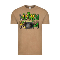 Vintage Coffee lucky mom St. Patrick's Vintage Tee - HowdyJamesFarm