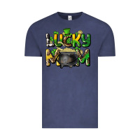 Vintage Denim lucky mom St. Patrick's Vintage Tee - HowdyJamesFarm