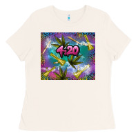Bone 4 20 marijuana holiday Ladies Tee - TumblerDesignByShophia