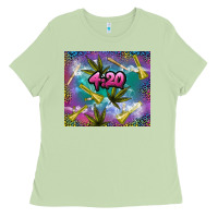 Matcha 4 20 marijuana holiday Ladies Tee - TumblerDesignByShophia