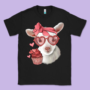 Cute Baby Lamb Valentines Day Classic Tee Designed By Jasminsmagicworld
