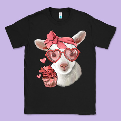 Cute Baby Lamb Valentines Day Classic Tee Designed By Jasminsmagicworld