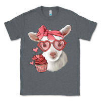 Charcoal Heather cute baby lamb valentines day Classic Tee - Jasminsmagicworld